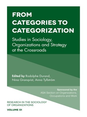 cover image of Research in the Sociology of Organizations, Volume 51